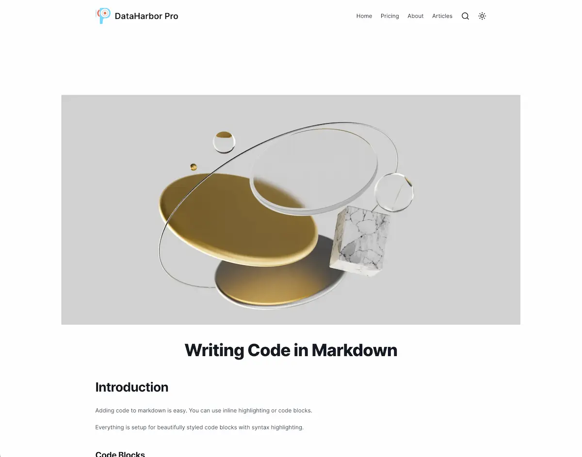 Shipixen Banner Post Layout